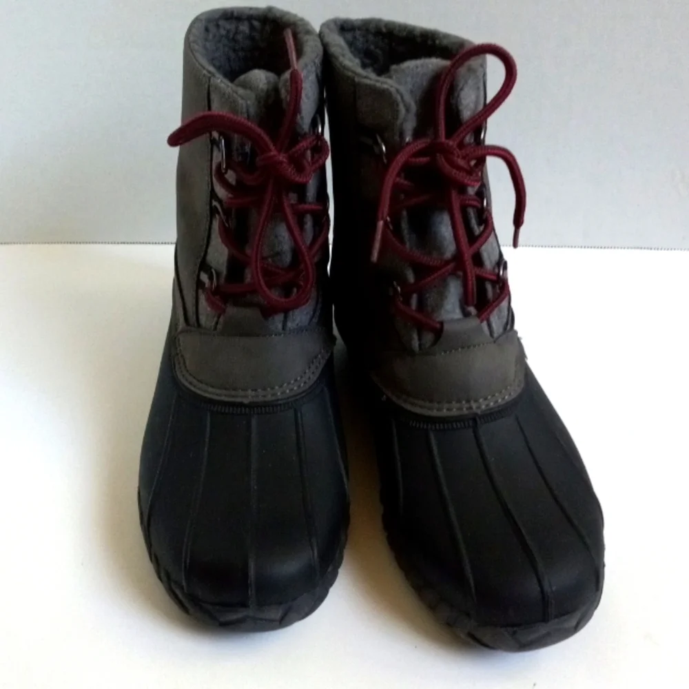 FUAX FUR WINTER RAIN BOOTS